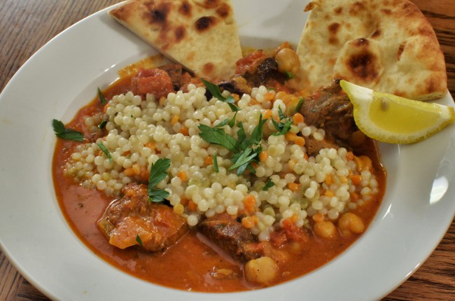 Moroccan stew with pearl couscous| ©jeffreyww/flickr