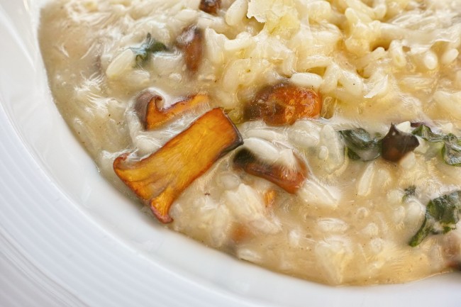 Mushroom Risotto is on the Menu at | © Jun Seita/Flickr