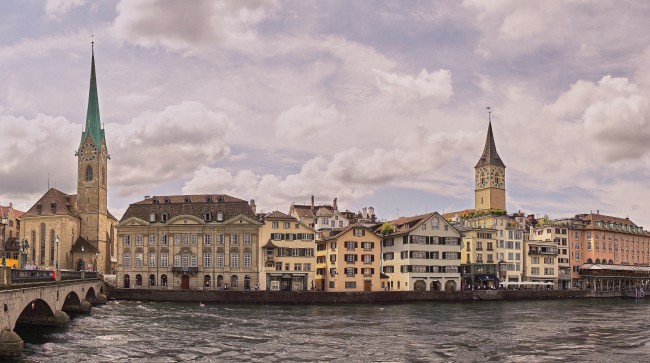 Painting of Zurich |©Pedro Szekely/Flickr