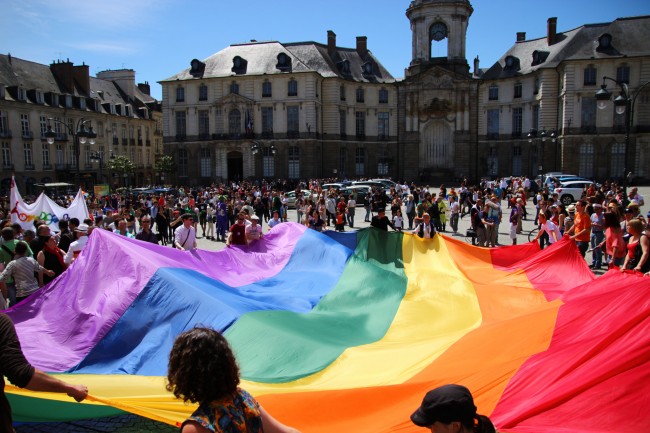 LGBT Rally in Rennes | © Julie Missbutterflies/Flickr