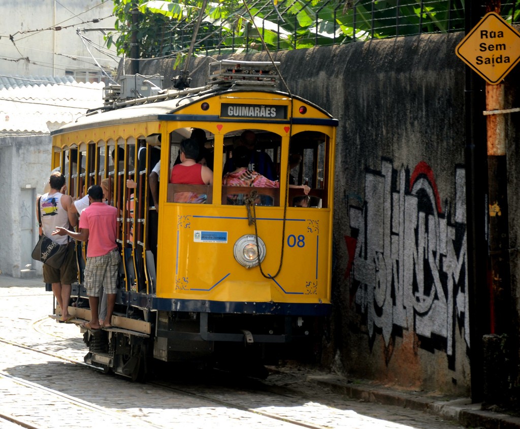 There’s no better way to get to Santa Teresa from Rio’s city center than on the tram © Rodrigo Soldon / Flickr 