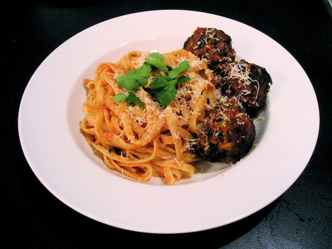 Spaghetti With Three Meatballs | © John Herschell / Flickr