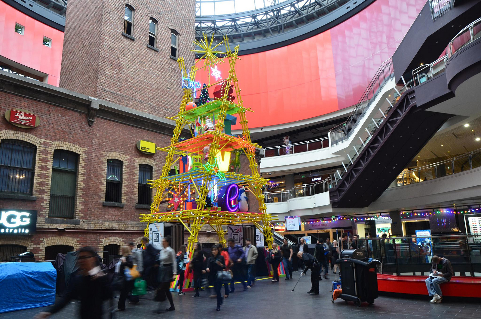 Christmas at Melbourne Central ©Alpha/Flickr
