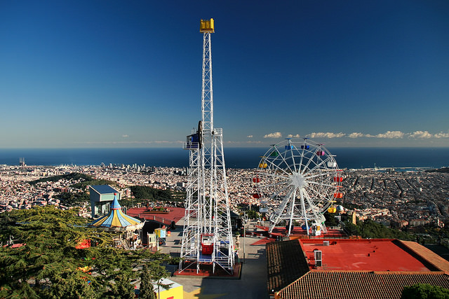 Tibidabo Amusement Park 