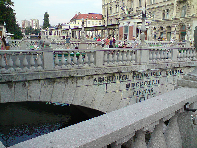 Three Bridges by Joze Plecnik | © Karl Baron/Flickr