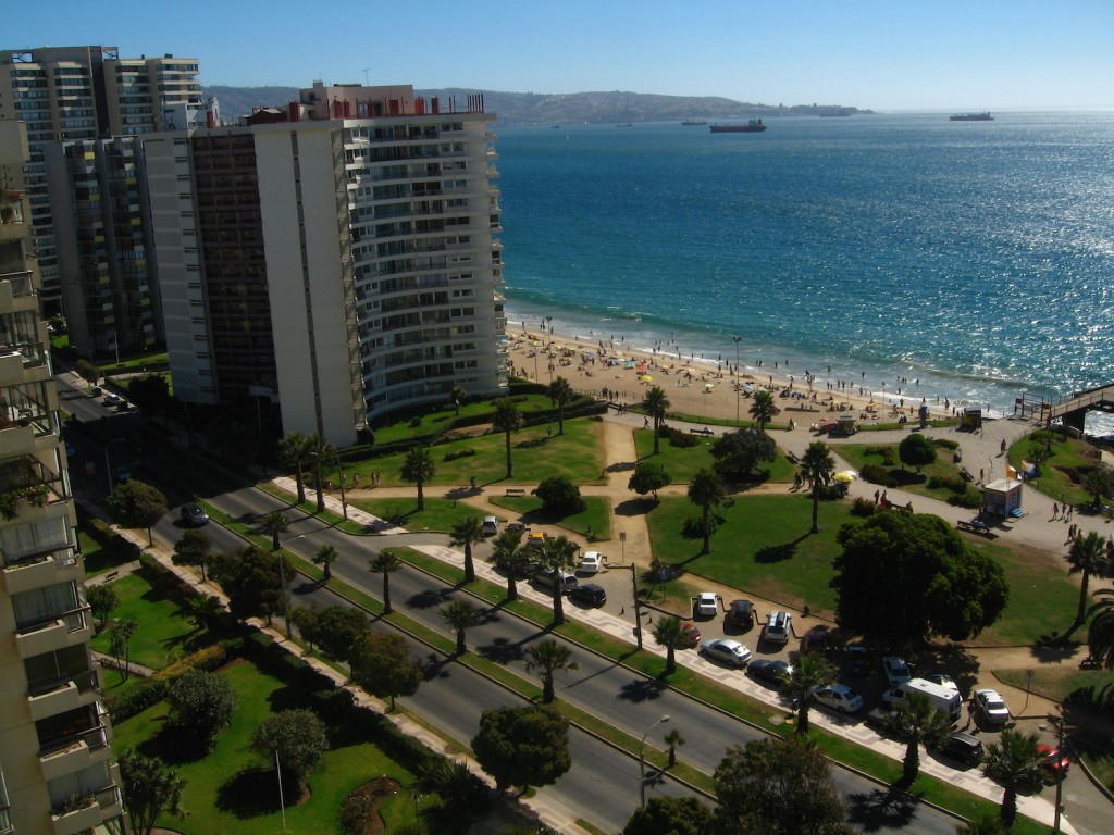 Viña del Mar is often referred to as ‘La Ciudad Jardin’ © Hector Garcia / Flickr 