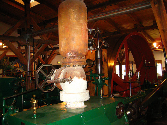 Steam Engine at Western Museum of Mining & Industry | ©Carl & Peggy Backes/Flickr