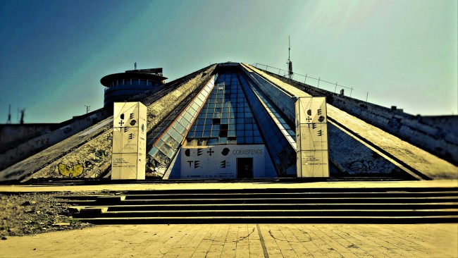 Enver Hoxha Pyramid I © SarahTz/Flickr