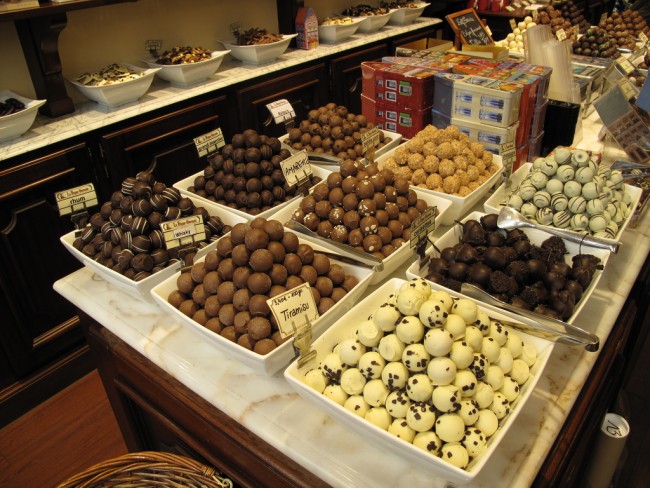 n assortment of Belgian chocolates|© Jerick Parrone/Flickr
