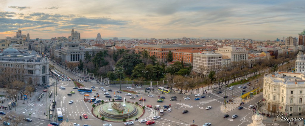View from Palacio de Cibeles towards Gran Vía | © Victor Rivera / Flickr