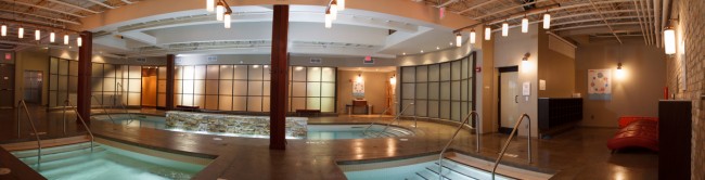 Pools at Body Blitz Spa, East | Courtesy of Body Blitz Spa