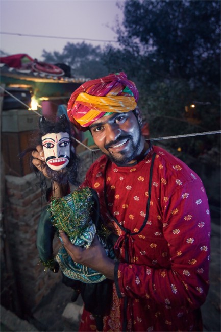 Puppeteer of Kathputli Colony | © Serge Bouvet/WikiCommons