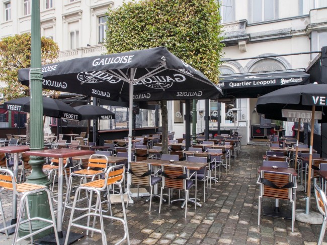 Quartier Léopold's terrace | Courtesy of Quartier Léopold