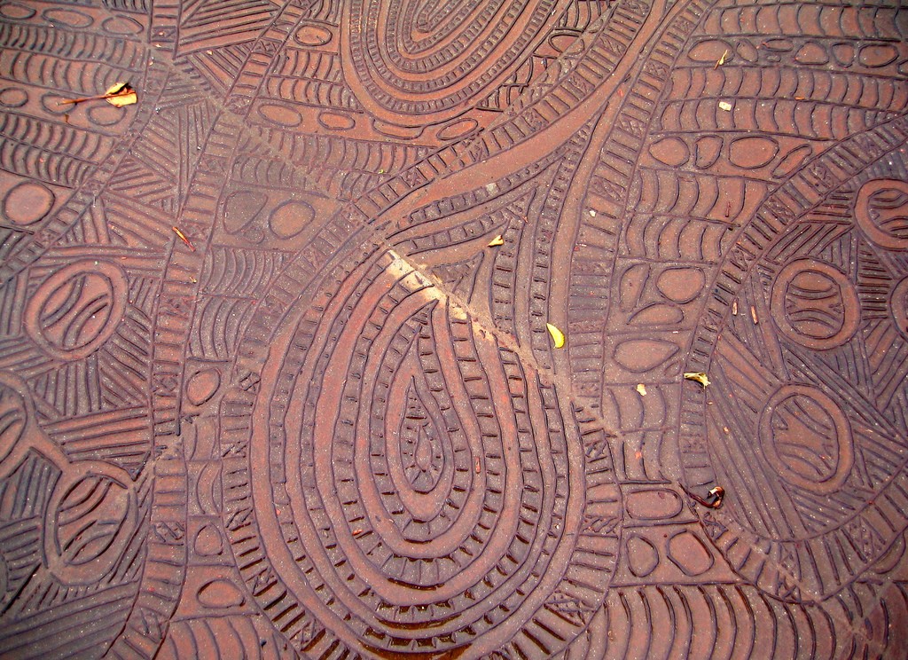 Aboriginal Pavement Art |© Ruth Hartnup/Flickr 