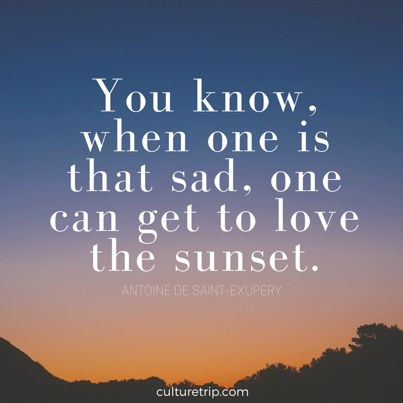 quotes about sunset