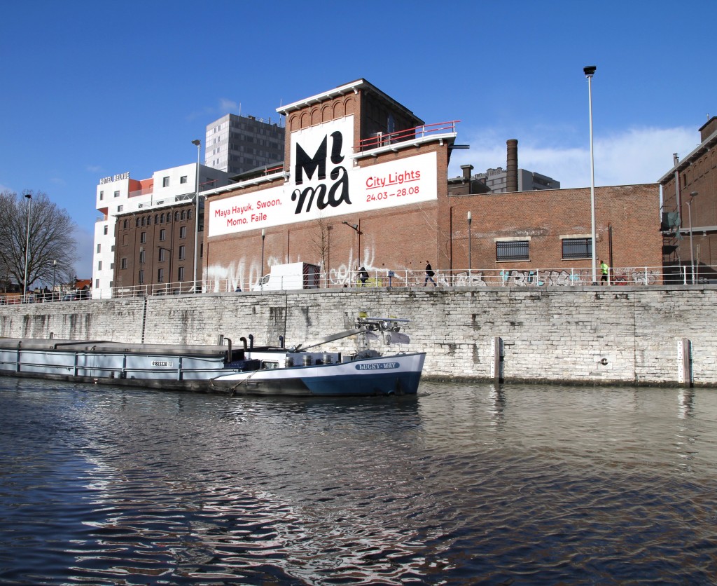 The new MIMA museum with its logo | Courtesy of the MIMA Museum