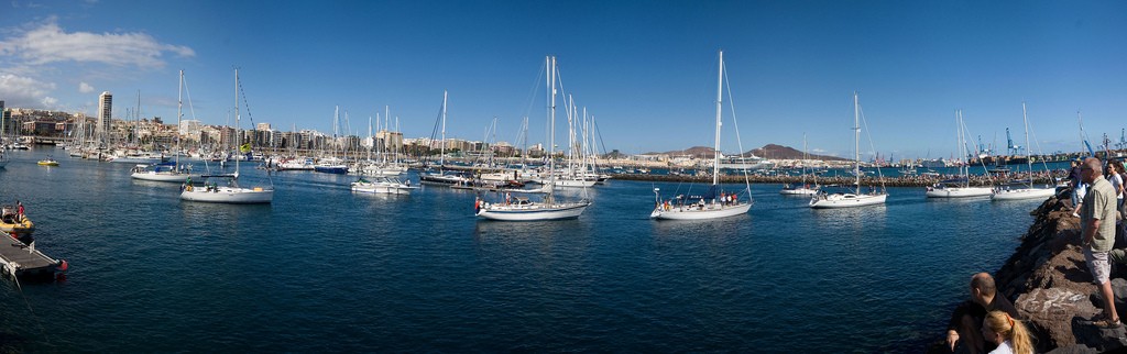 Fotos de salida de la XXVI edición de la Regata ARC 2011 Las Palmas G.C.