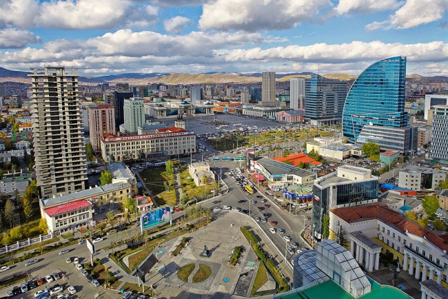 Downtown Ulaanbaatar | © Zazaa Mongolia/WikiCommons