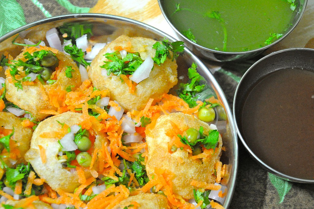 Pakodi, homemade Indian panipuri/©Hari Prasad Nadig /WikiCommons