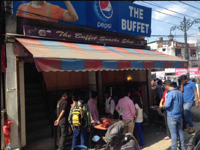 The Buffet Snack Shop, Dehradun. Courtesy of Zomato.
