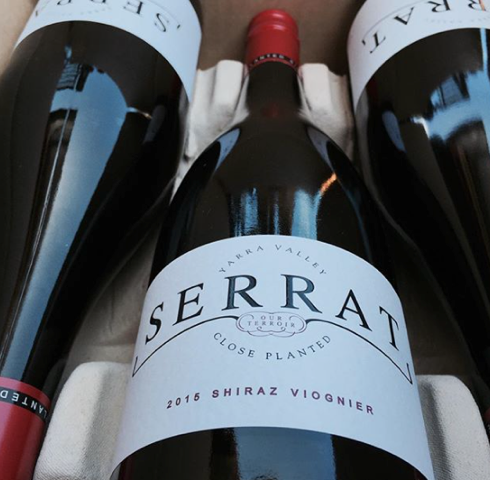 Serrat’s winning wine Shiraz Viognier | Image courtesy of Serrat Winery