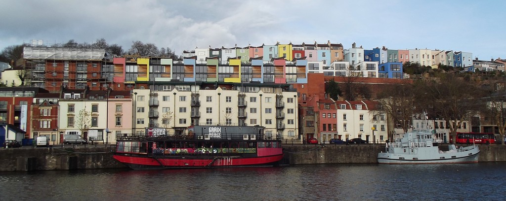 Bristol Harbour and the Grain Barge | © James Clark / Flickr