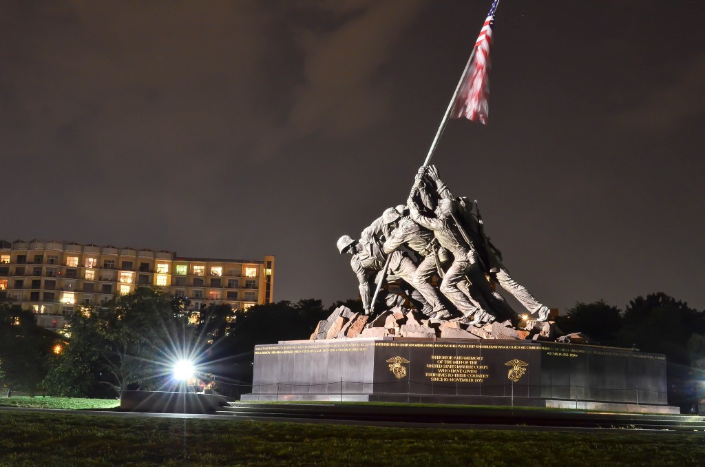 Iwo Jima Memorial in Virginia | © m01229/Flickr