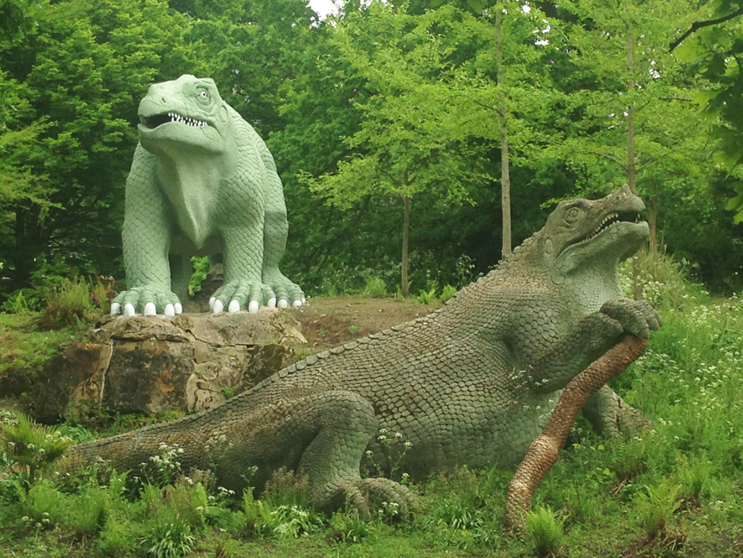 Image result for crystal palace dinosaurs