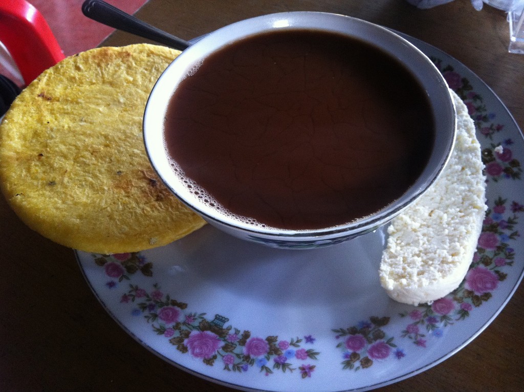 Colombian classic: hot chocolate ©Quinn Comendant