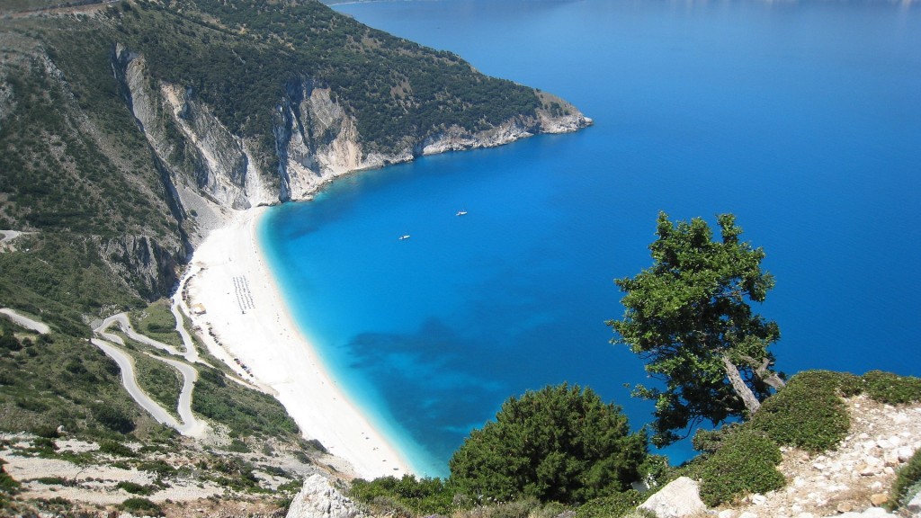 Myrtos beach, Kefalonia| © Shogun/PixaBay