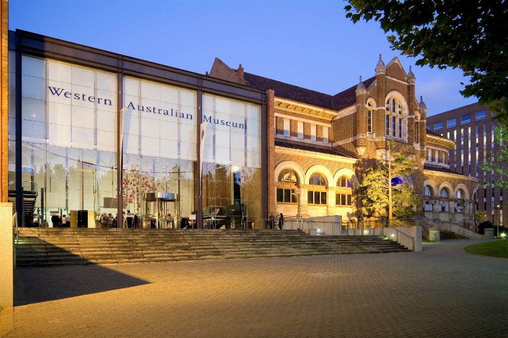 Hacket Hall at Western Australian Museum – Perth | Courtesy of WA Museum