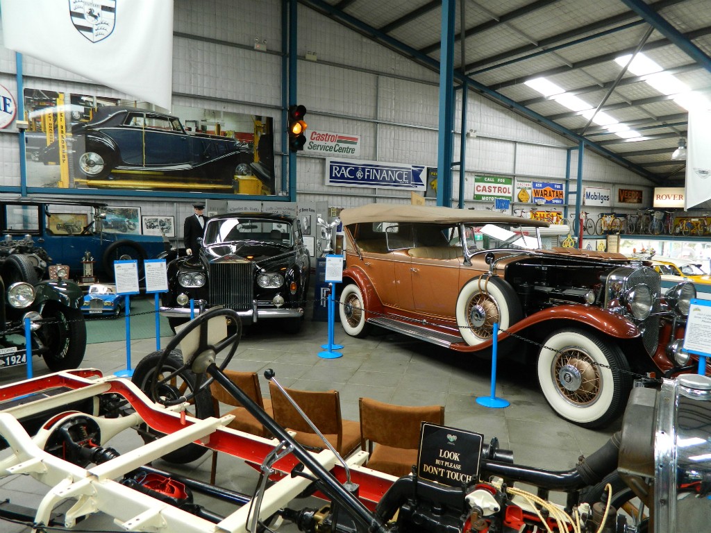 Rolls Royce and Cadillac | Courtesy of Motor Museum