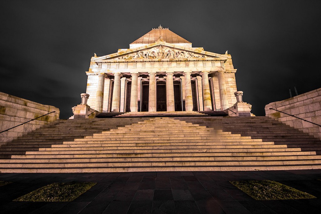 The Shrine of Remembrance, Melbourne | © Tiers of Brad / Flickr