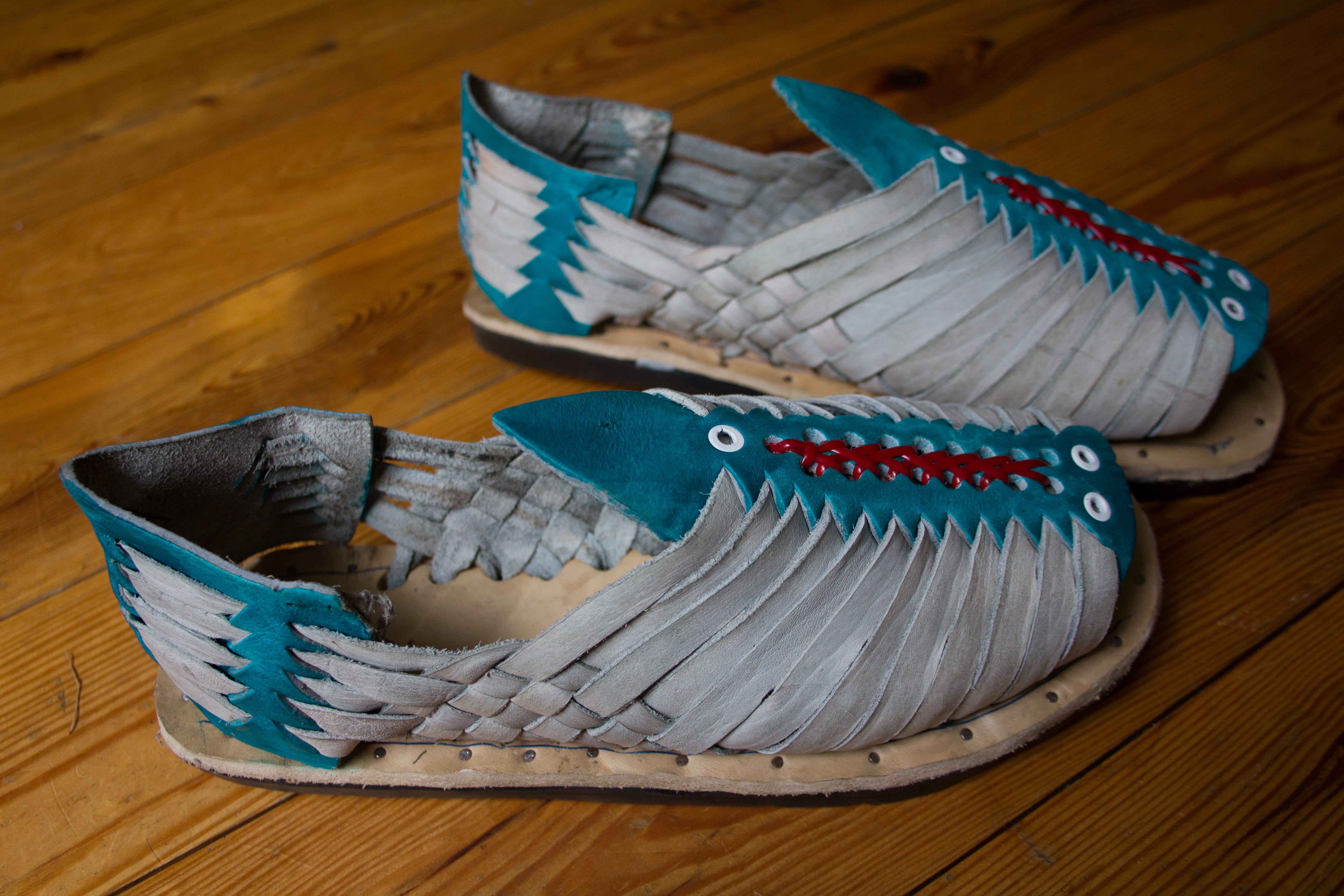 mexican sandals called