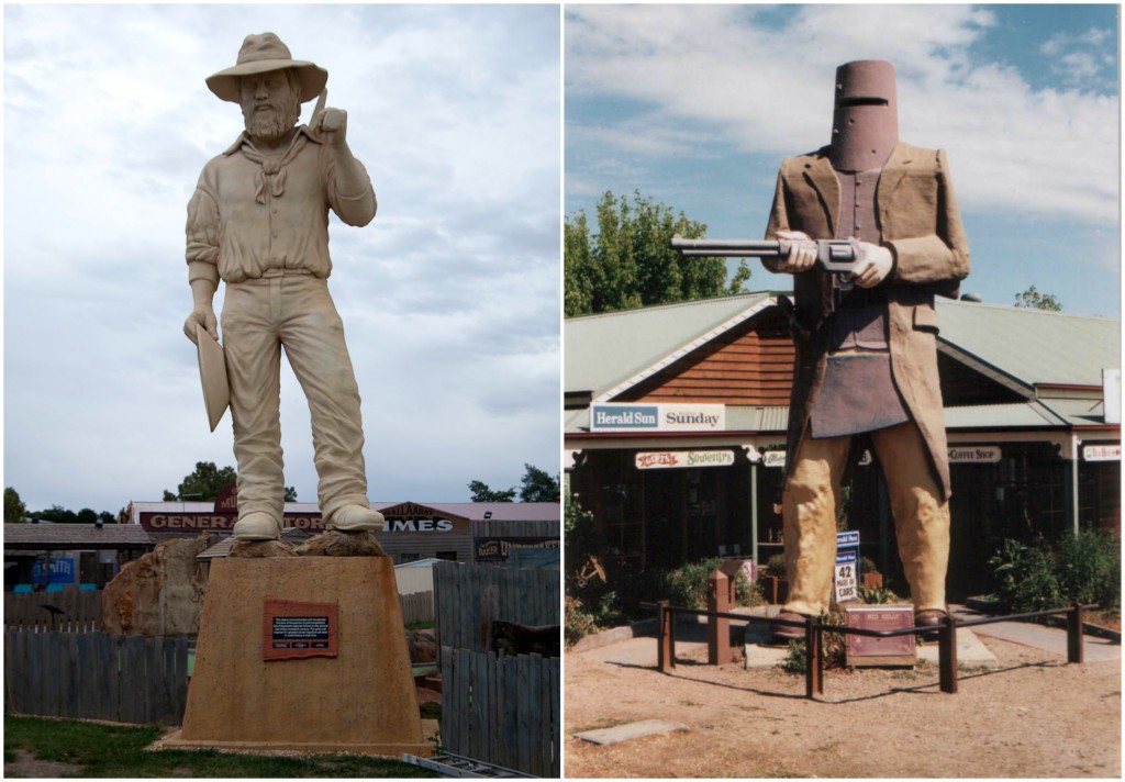 Big Miner | © Bilby / WikiCommons // Big Ned Kelly | © Tamsin Slater