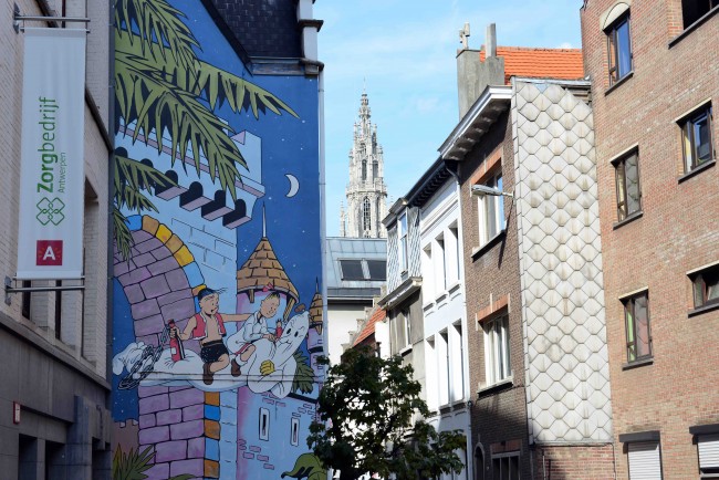 Suske en Wiske _ © Jan Crab_courtesy of Visit Antwerp