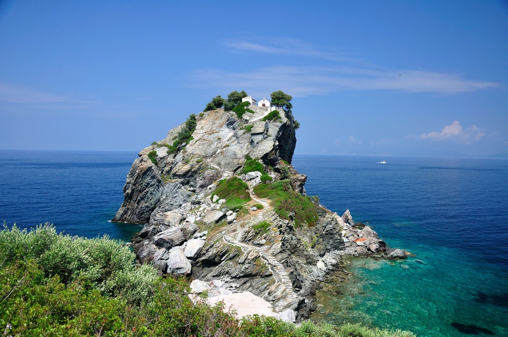 Agios Ioannis Church, Skopelos |© 栖息地/Flickr