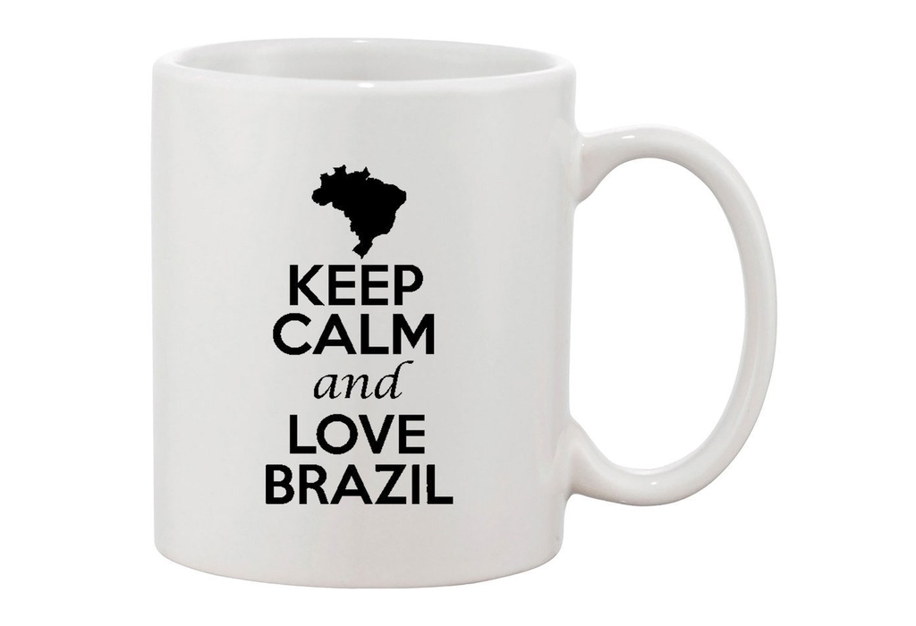 Brazilian Mug-Keep Calm and Let The Brazilian Girl Handle It-Coffee Mug-Unique Gift for Brazilian 