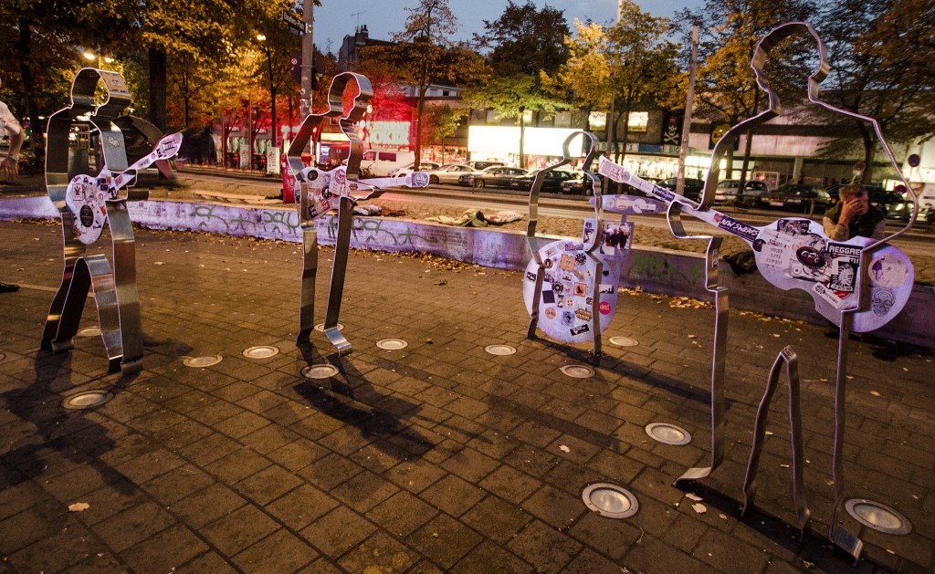 Beatles statues Hamburg