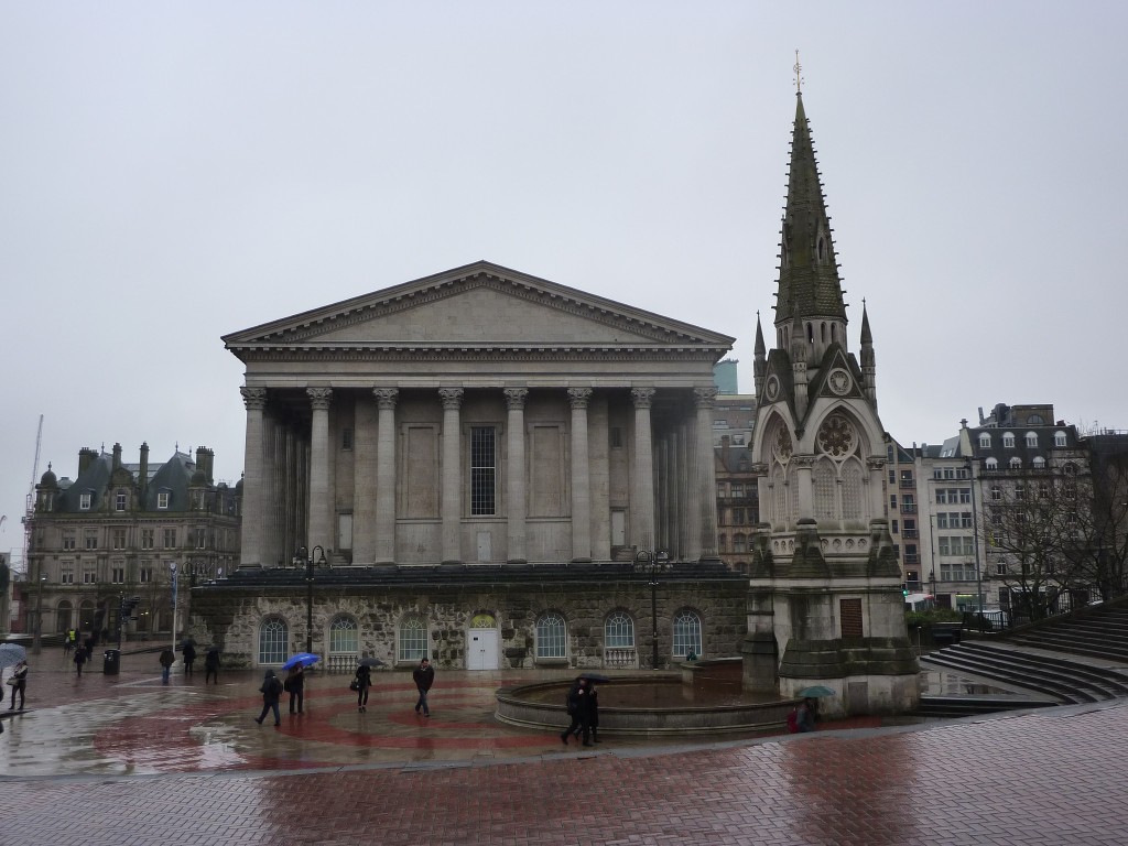 Birmingham Town Hall and Chamberlain Memorial