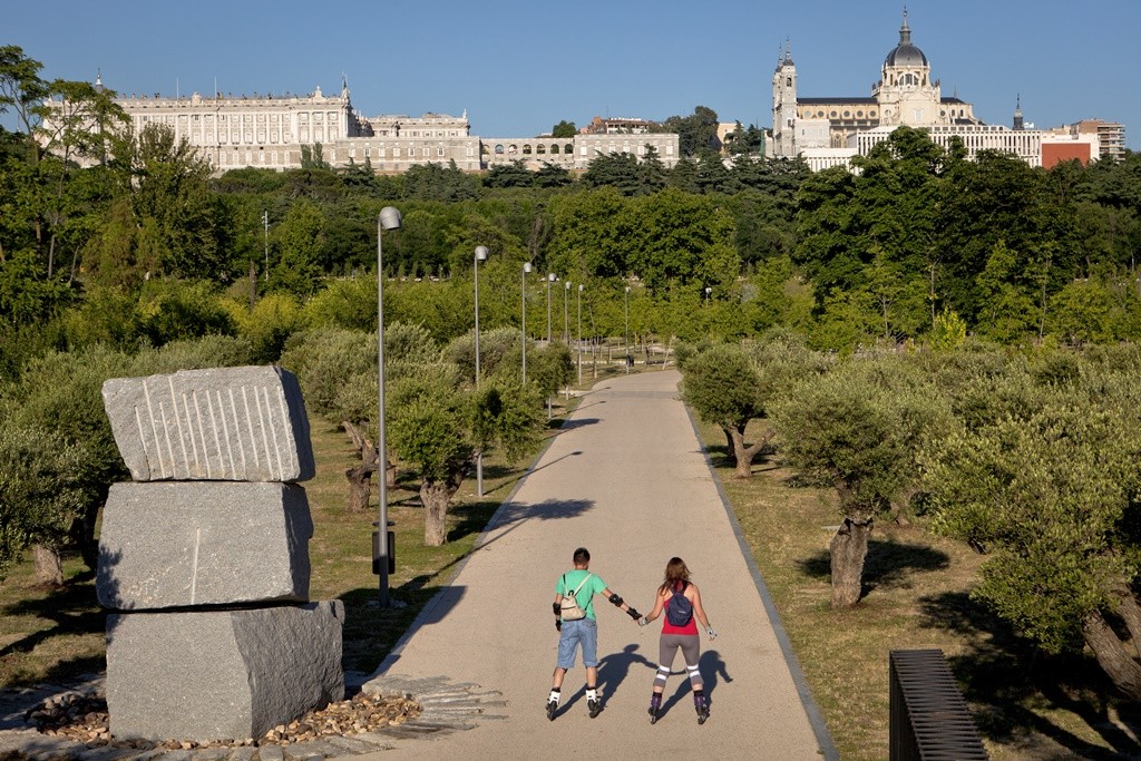 Rollerblade at Madrid's River Park © Madrid Destino Cultura Turismo y Negocio, 2013