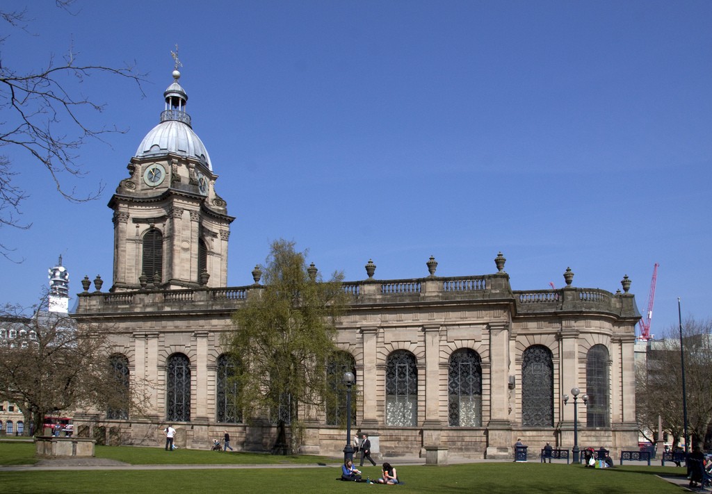 St Philips Cathedral in Birmingham 