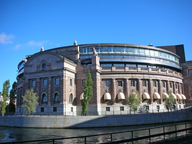 Sweden's Parliament | ©Olof Senestam/Flickr