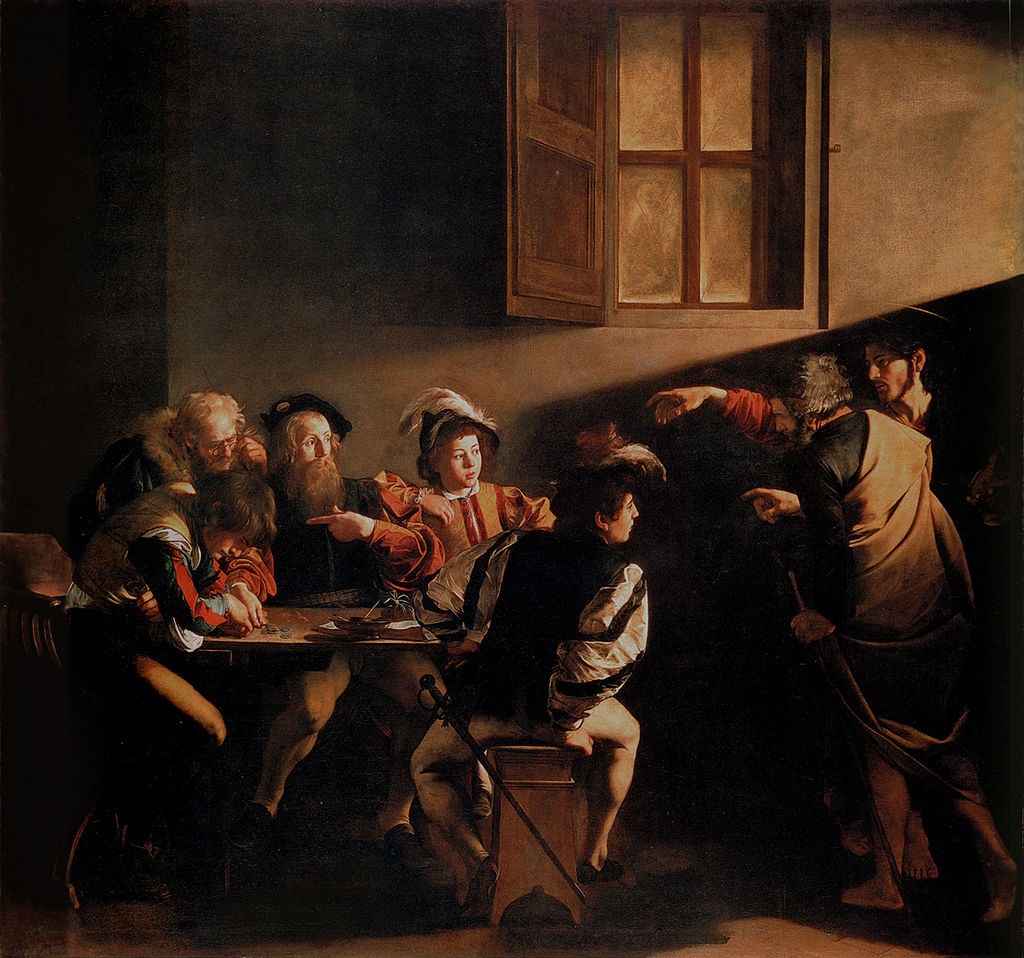 The Calling of Saint Matthew (1599–1600) | © Public domain/WikiCommons