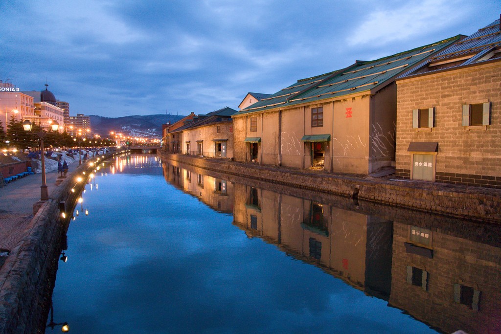 Otaru Canal at Dusk (HOKKAIDO/JAPAN) | ©Chi King / Flickr