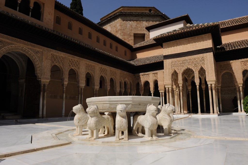 ´Patio of the Lions´in the Alhambra´s Nasrid Palaces, Junta de Andalucia, flickr