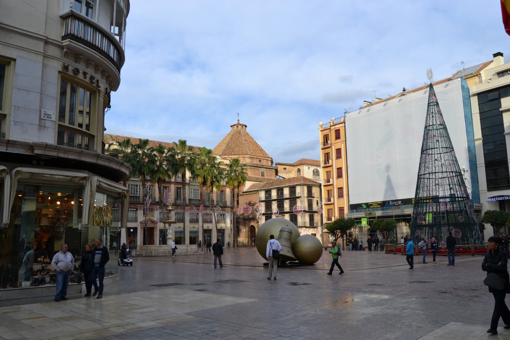 The old part of Malaga is unusual in Andalucia for its wide-open spaces; Emilio, flickr