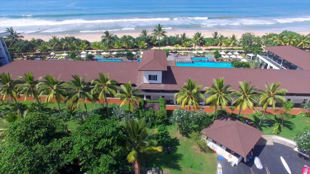 Aerial drone view of the Centara Ceysands Resort and Spa | © Courtesy of Centara Hotels & Resorts - Vimeo