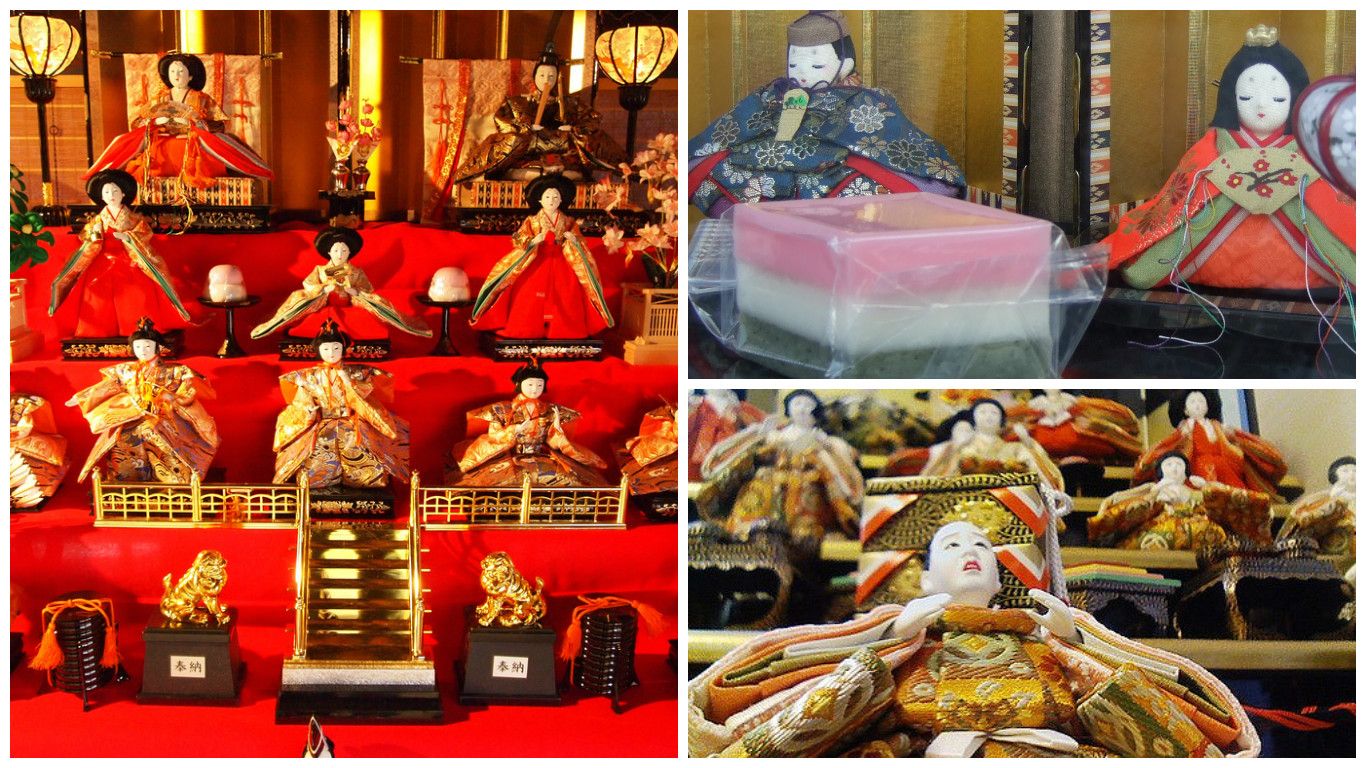 hinamatsuri display