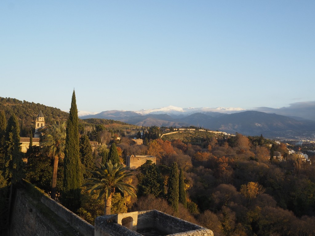 Incredible panoramic views from the towers of the Alhambra; courtesy of Encarni Novillo